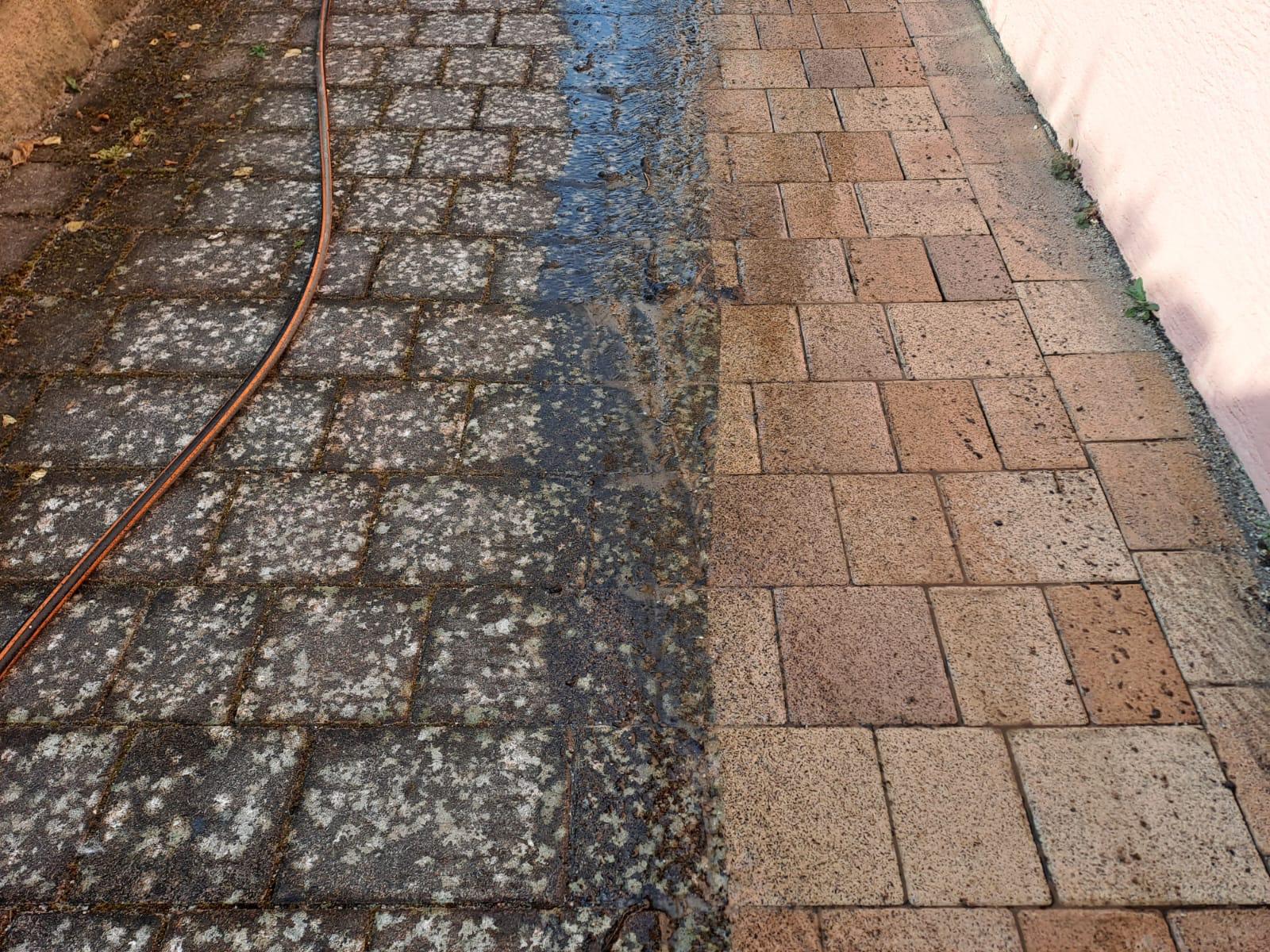 Pflasterreinigung 1